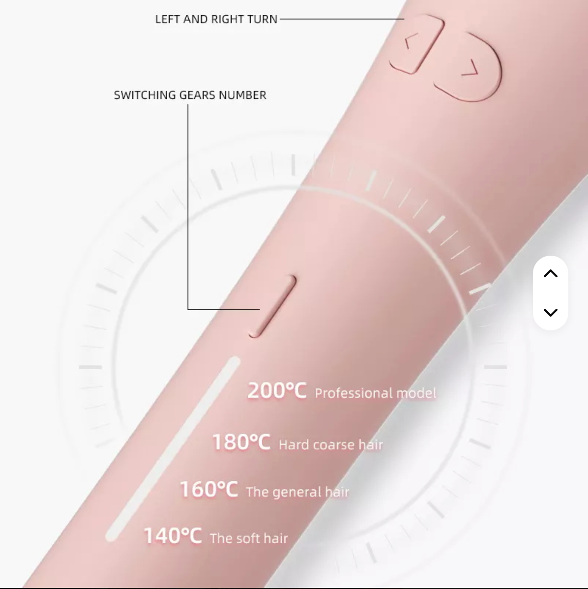 Automatisk locktång / plattång 2-i-1 för alla hårtyper