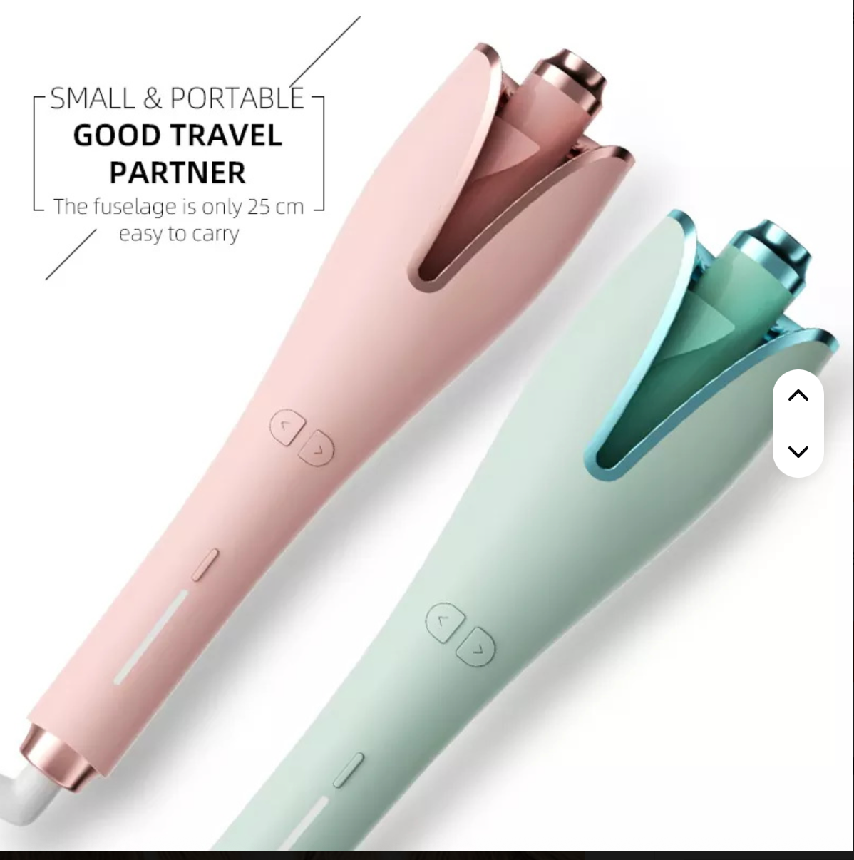 Automatisk locktång / plattång 2-i-1 för alla hårtyper